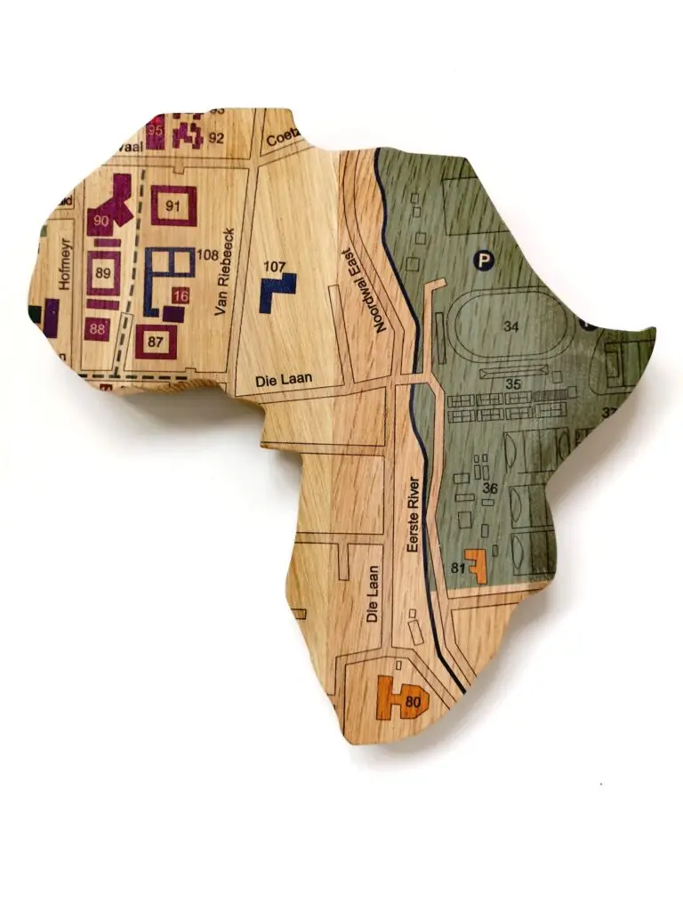 Baby Africa Continent Art
