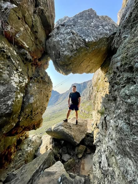 Conquered the iconic India Venster trail today!⛰️